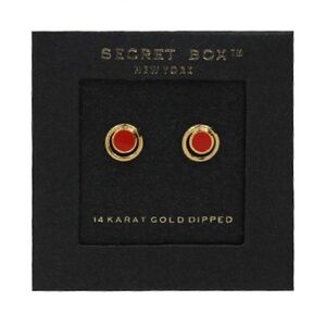 Mini Color Circle Studs